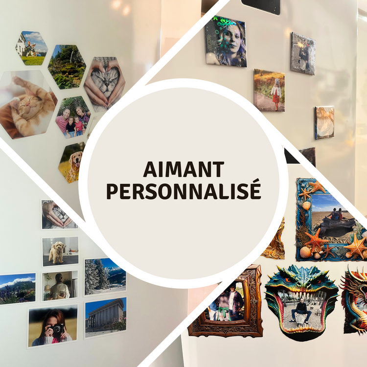 Aimants Photo Personnalisés