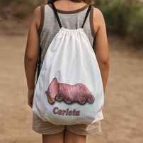 Sac Enfant Personnalisé Dino avec Prénom