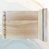 Fromage Raisins Couteaux Plateau à Fromage en Bois avec 4 Couteaux de Service à personnaliser