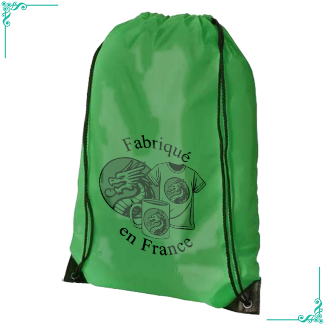 Bunte Tasche mit Logo oder persönlichem Foto in Schwarz und Weiß