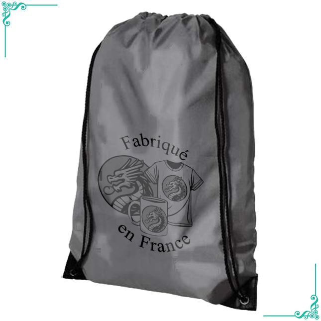 Bunte Tasche mit Logo oder persönlichem Foto in Schwarz und Weiß