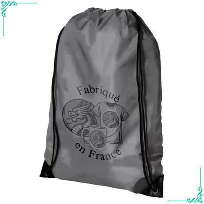 Bunte Tasche mit Logo oder persönlichem Foto in Schwarz und Weiß