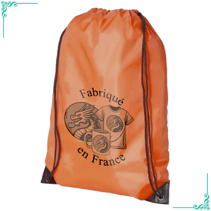 Bunte Tasche mit Logo oder persönlichem Foto in Schwarz und Weiß