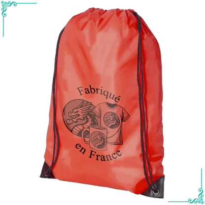 Bunte Tasche mit Logo oder persönlichem Foto in Schwarz und Weiß