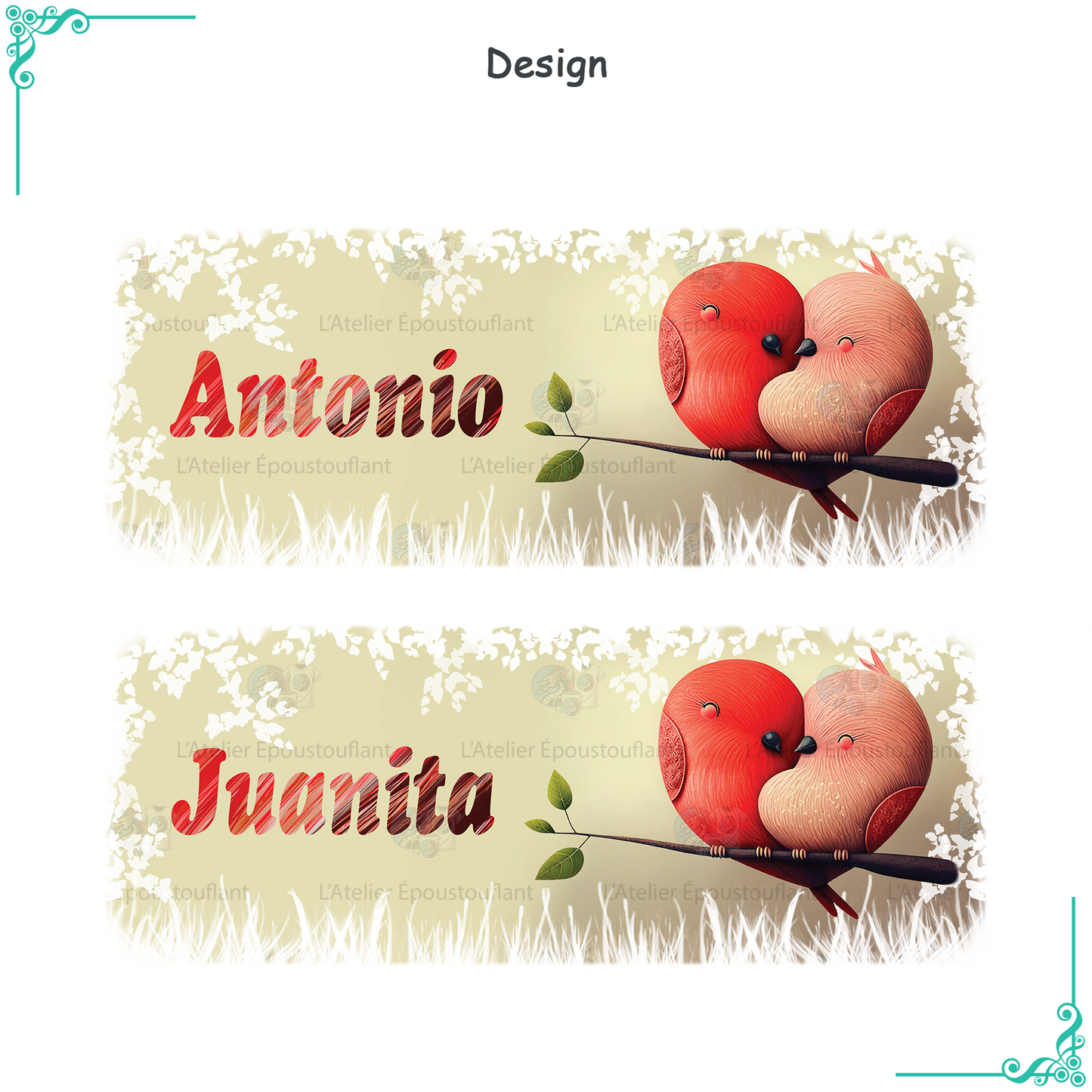 Personalized first name mug – Aesthetic gift for couples