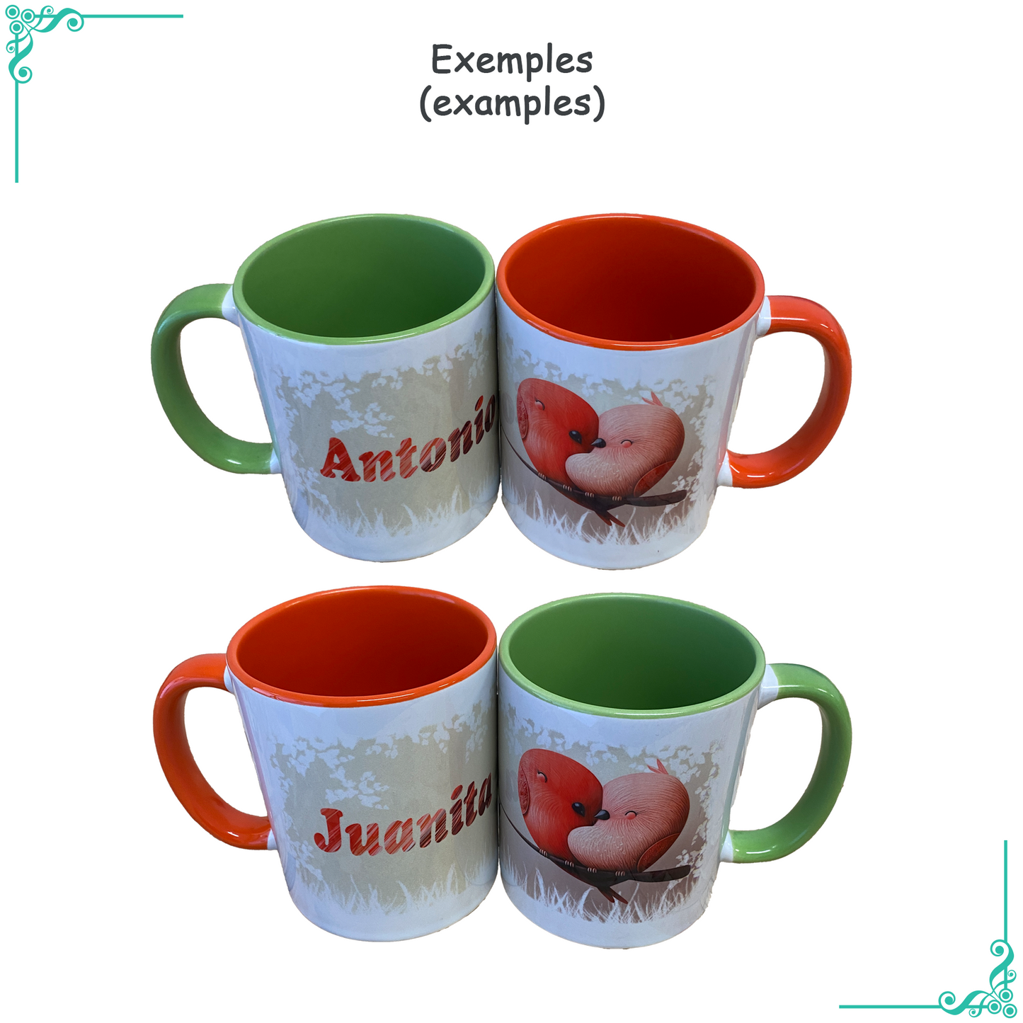 Personalized first name mug – Aesthetic gift for couples