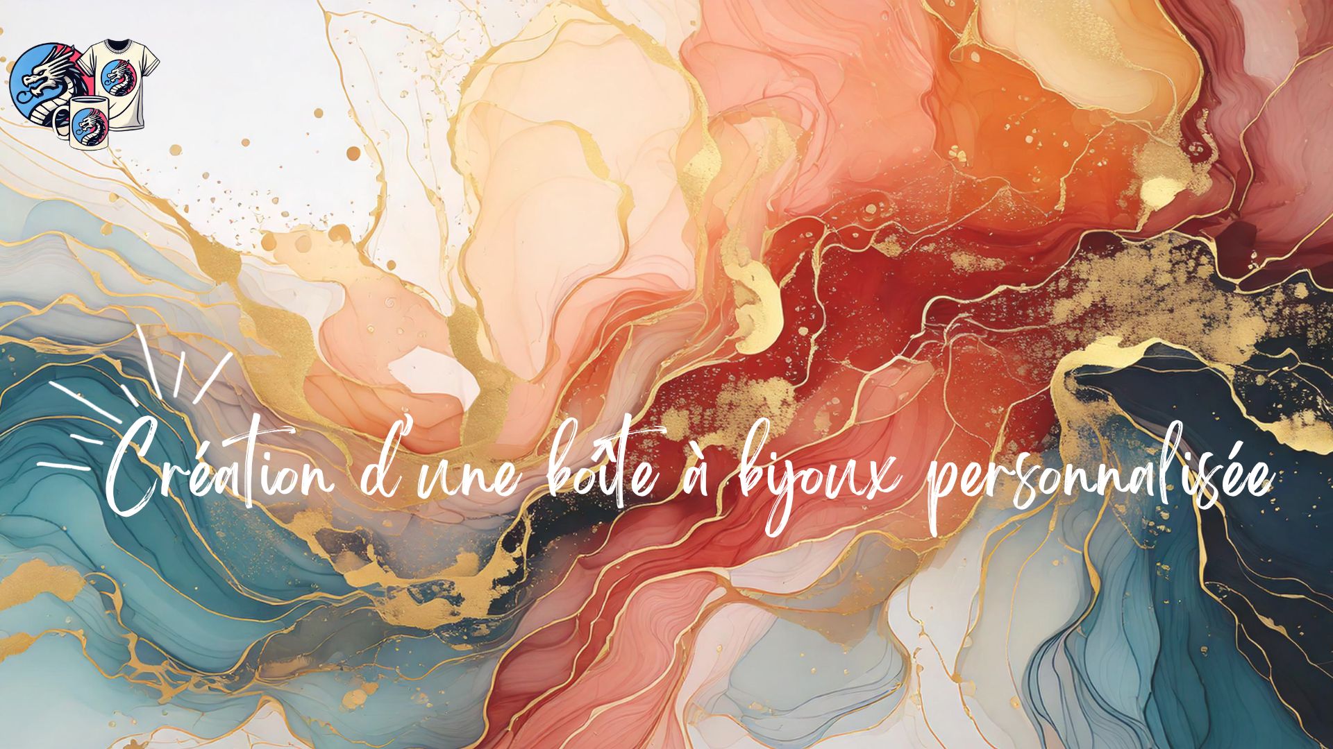 Coffret à Bijoux Personnalisé avec Prénom et Fleur de Naissance