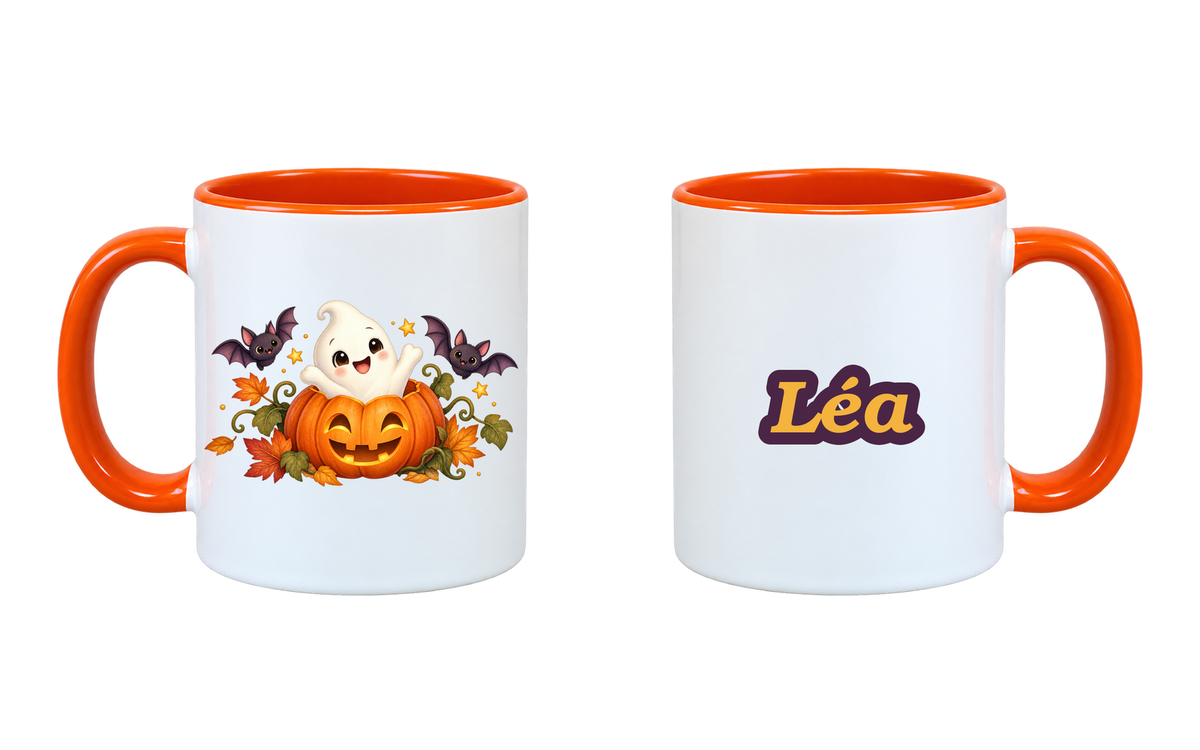 Personalisierte Halloween-Namenstasse — 4 Motive — Ansicht 3
