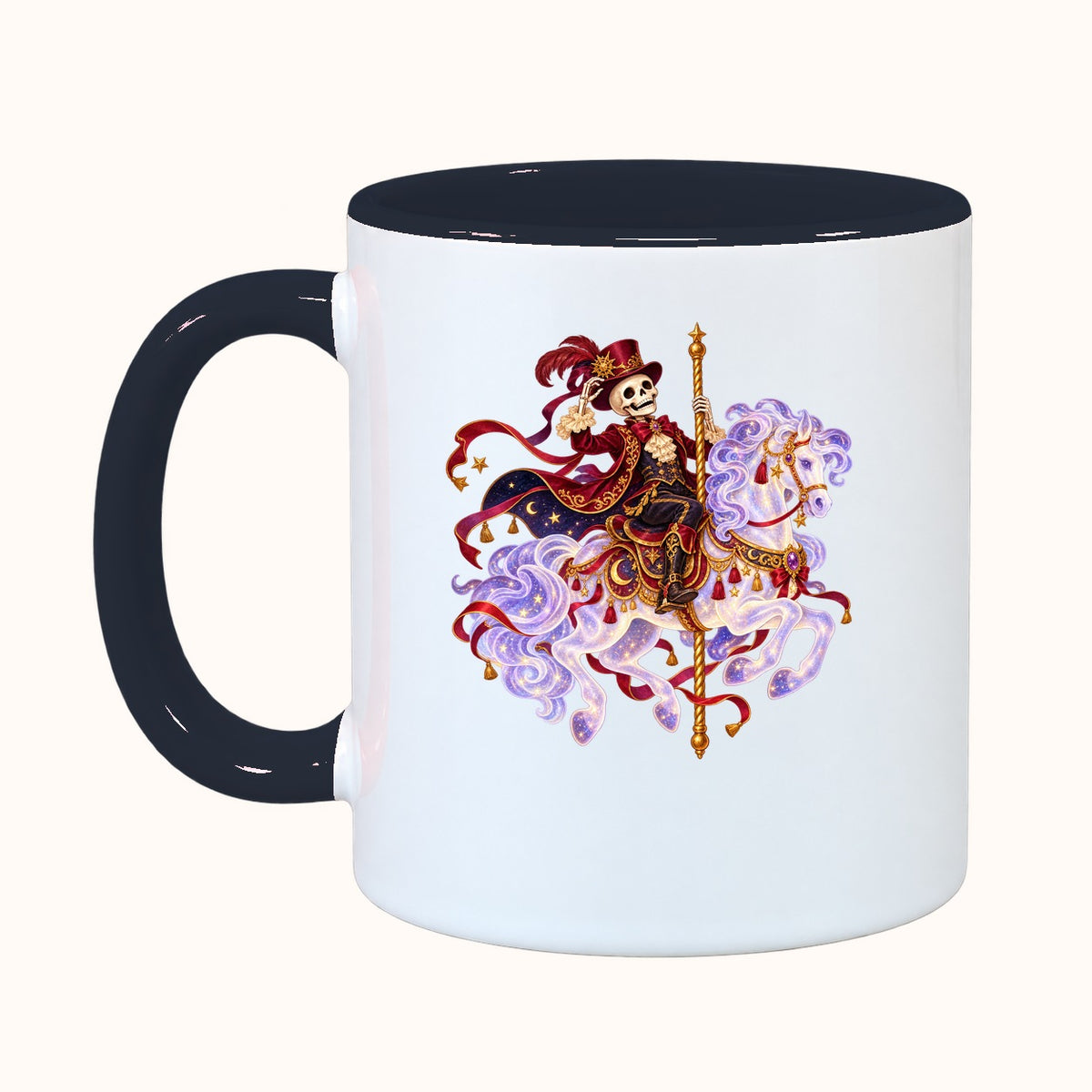 Taza de carnaval embrujado personalizada con nombre — 4 ilustraciones — vista 10