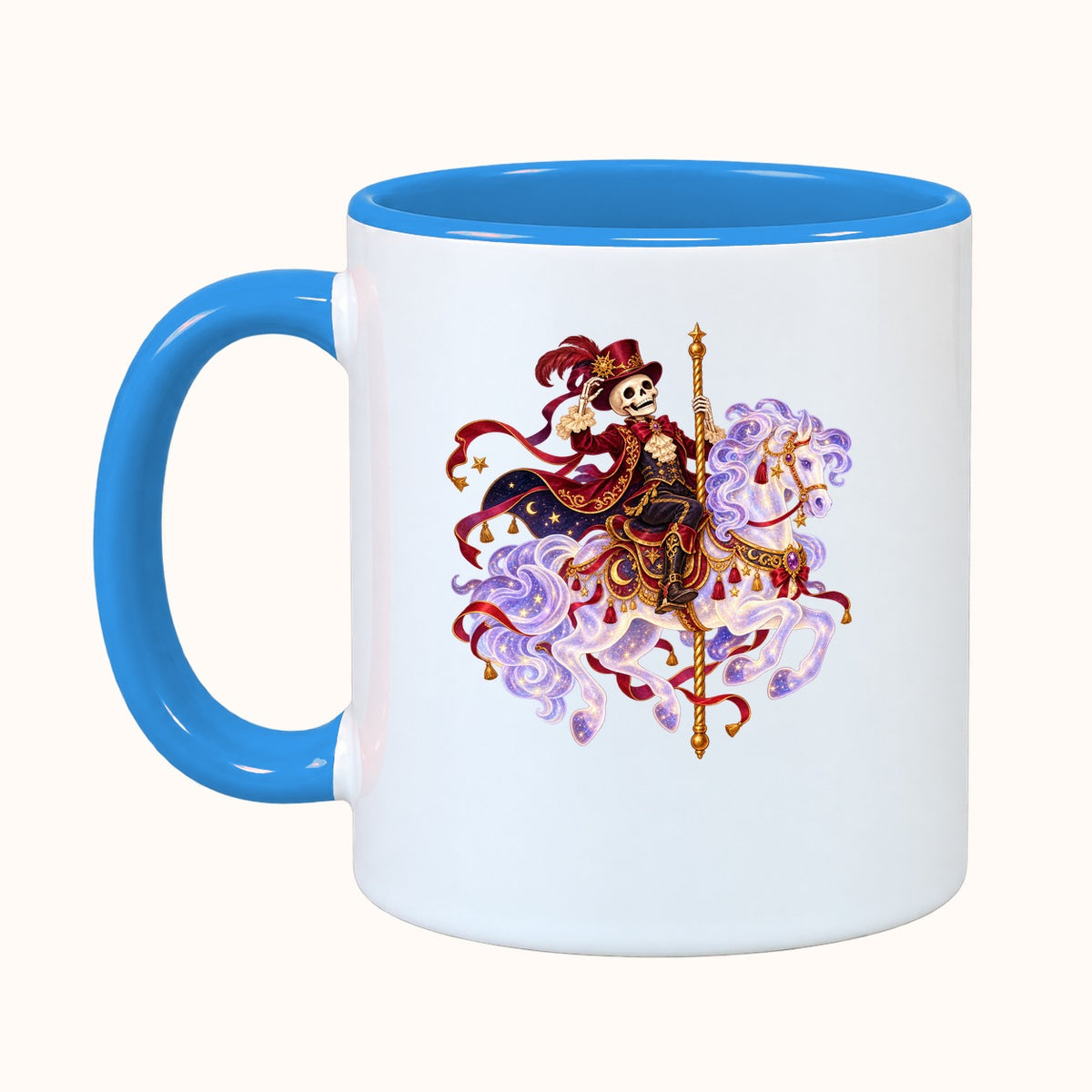 Taza de carnaval embrujado personalizada con nombre — 4 ilustraciones — vista 11