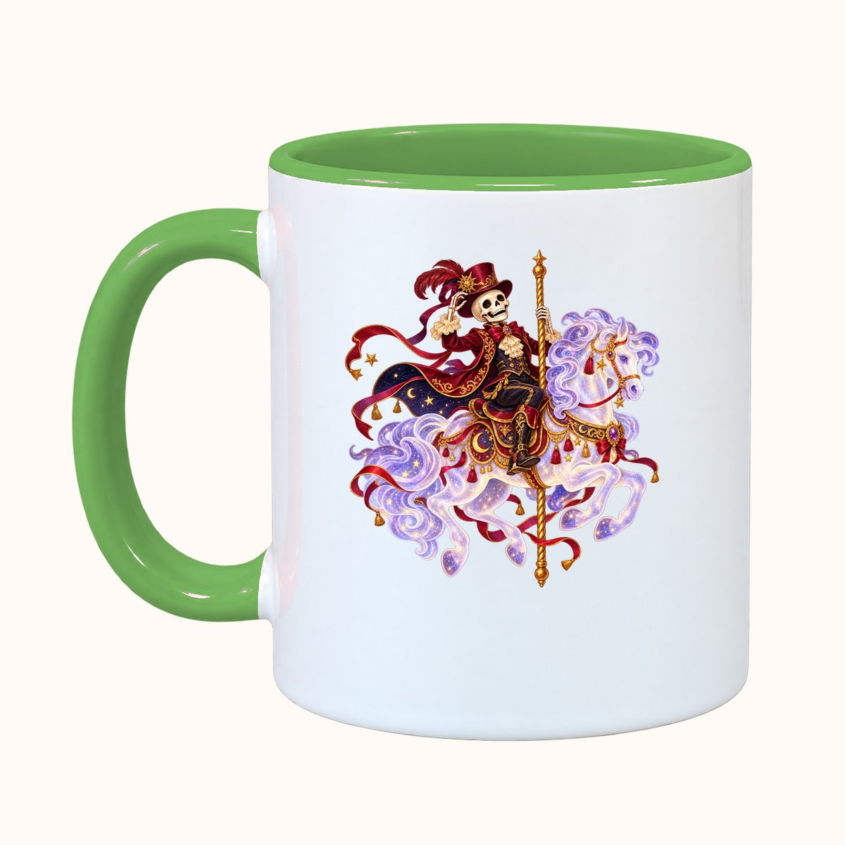 Taza de carnaval embrujado personalizada con nombre — 4 ilustraciones — vista 12