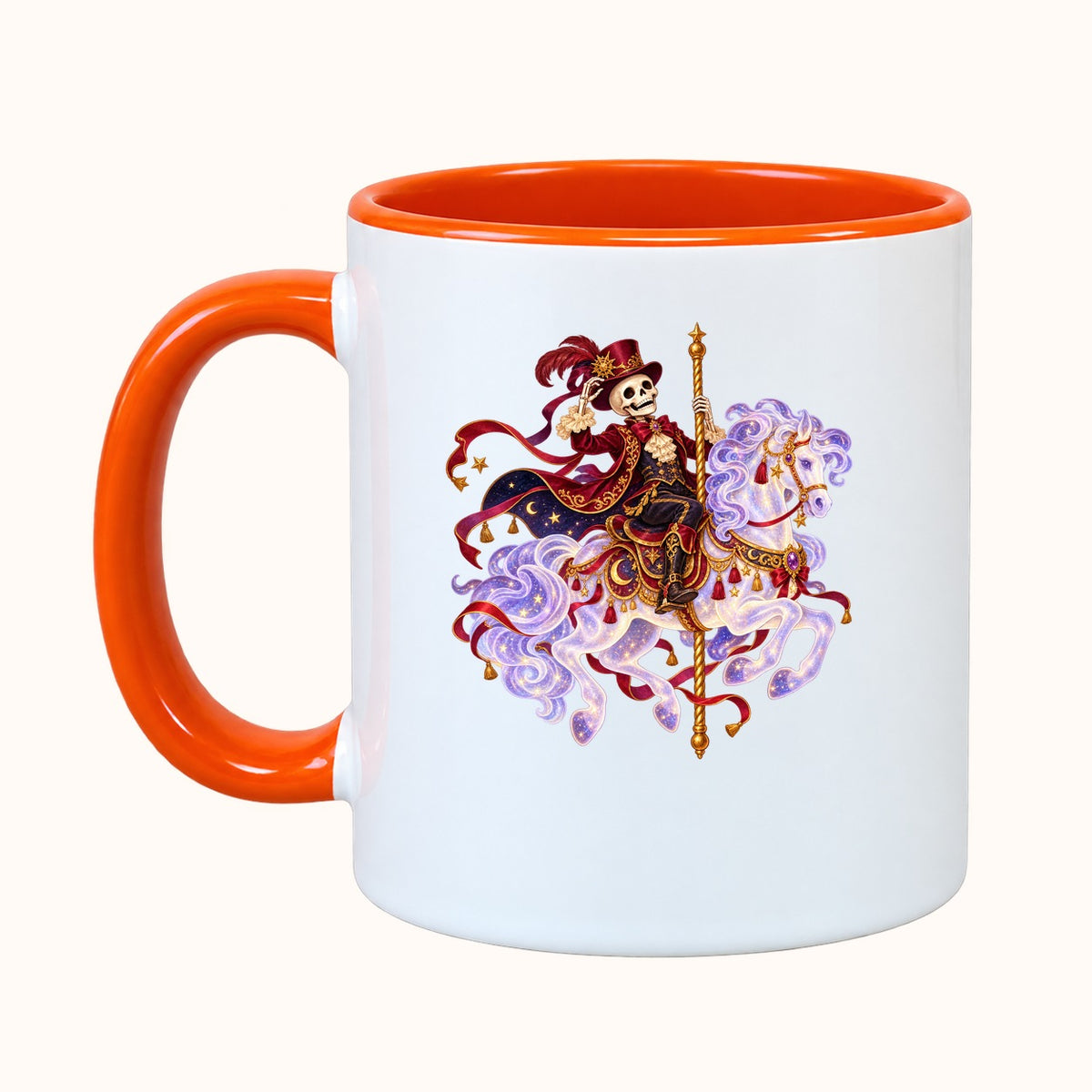Taza de carnaval embrujado personalizada con nombre — 4 ilustraciones — vista 13