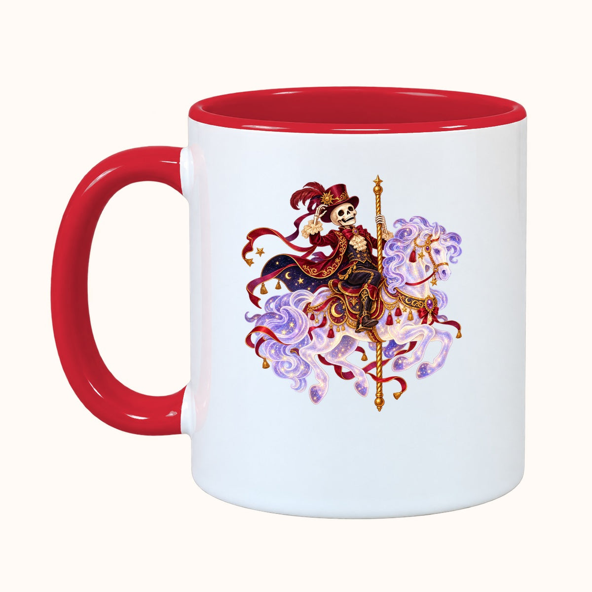 Taza de carnaval embrujado personalizada con nombre — 4 ilustraciones — vista 14