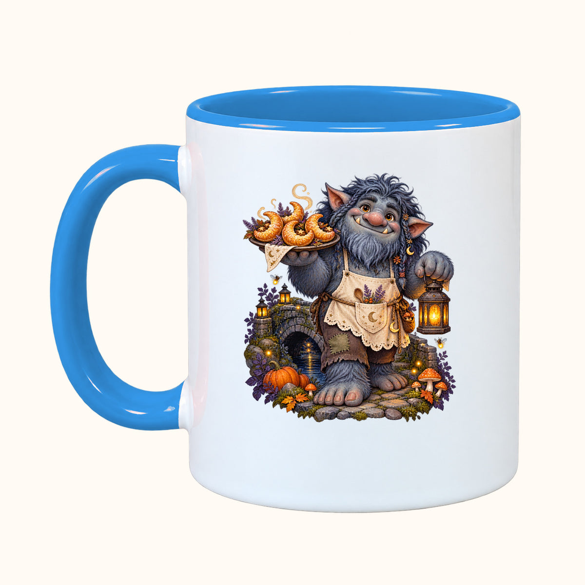 Personalized fantasy Halloween mug — orc, troll, elf and goblin — view 18