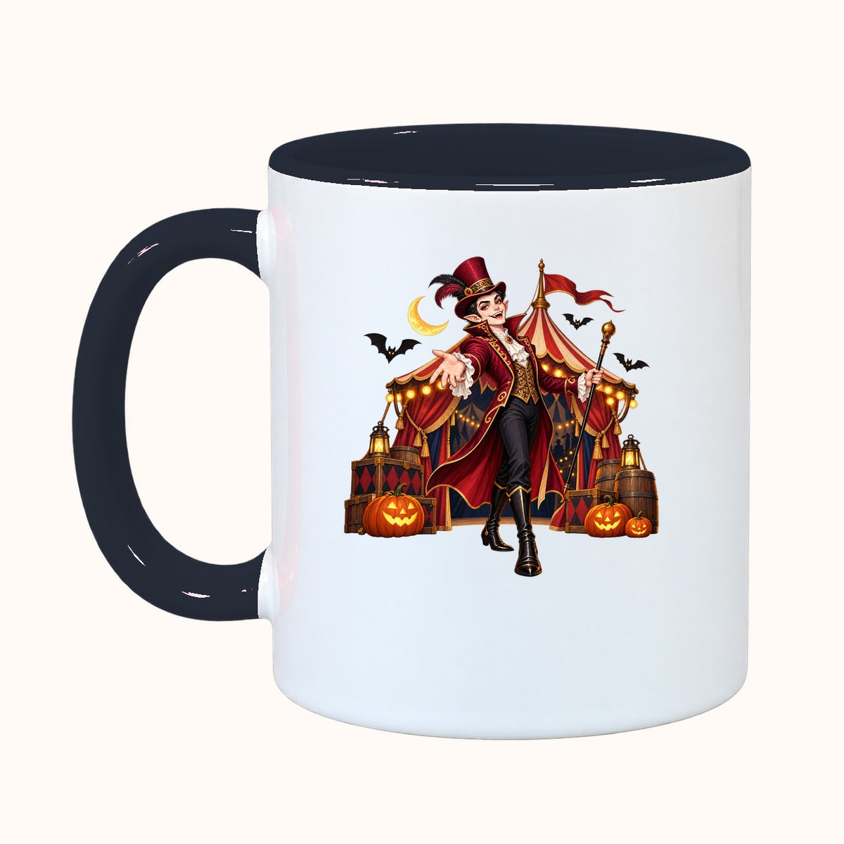 Taza de carnaval embrujado personalizada con nombre — 4 ilustraciones — vista 15