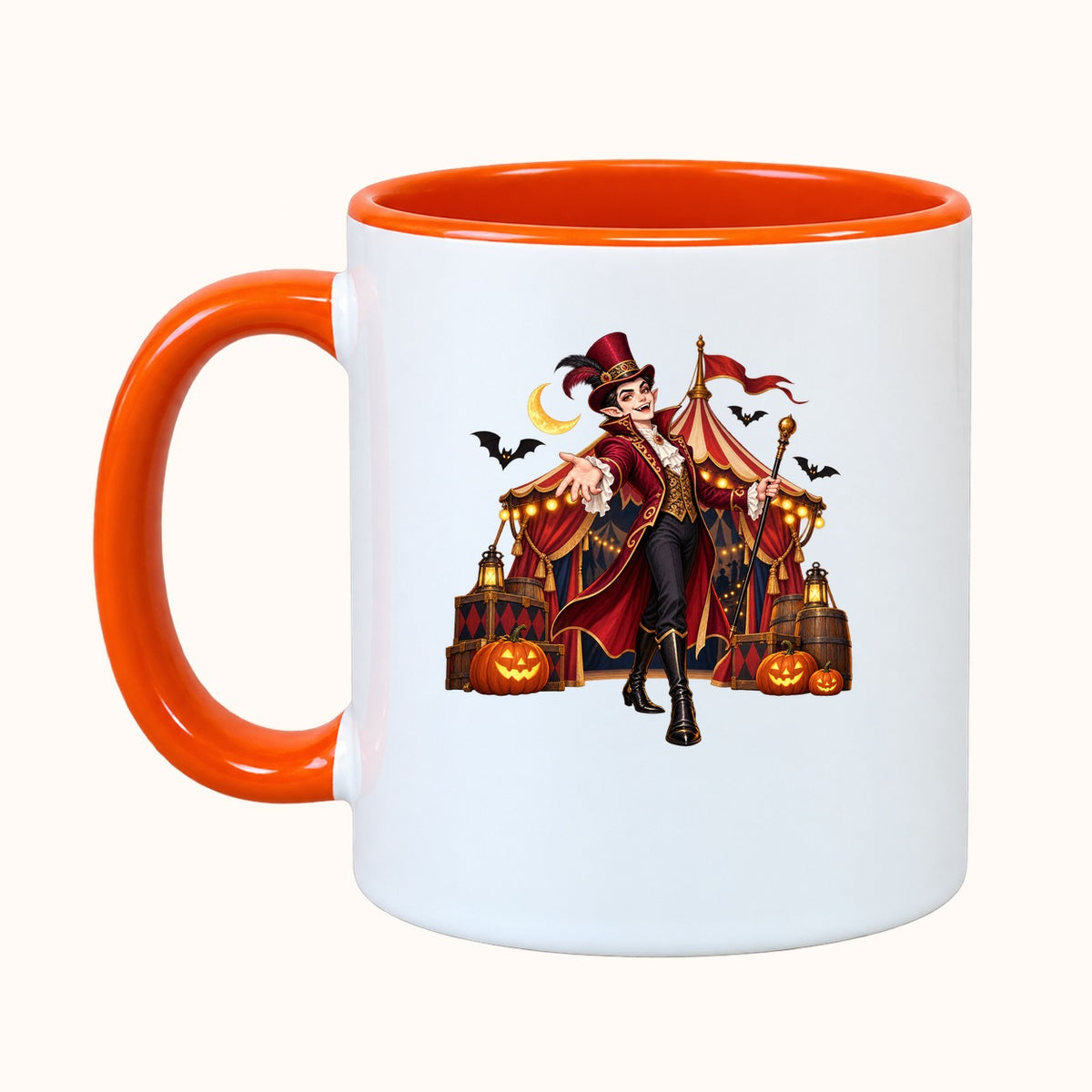 Taza de carnaval embrujado personalizada con nombre — 4 ilustraciones — vista 18