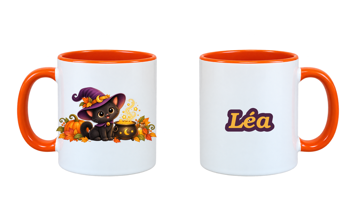 Personalisierte Halloween-Namenstasse — 4 Motive — Ansicht 5