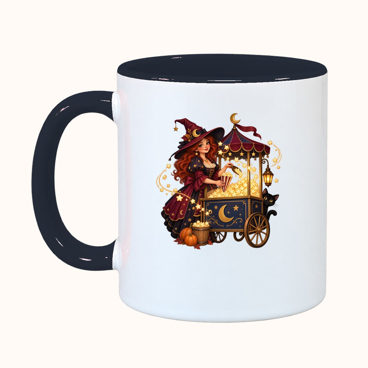 Taza de carnaval embrujado personalizada con nombre — 4 ilustraciones — vista 20