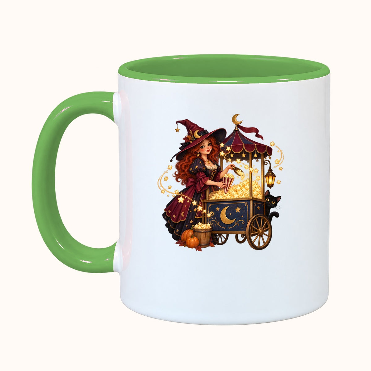 Taza de carnaval embrujado personalizada con nombre — 4 ilustraciones — vista 22