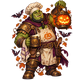 Pumpkin King Orc